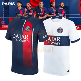 เสื้อกีฬาแขนสั้น ลายทีมชาติฟุตบอล PSG Paris Saint-Germain คุณภาพสูง