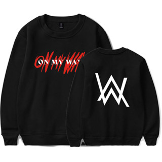 เสื้อกันหนาว ผ้าฝ้าย พิมพ์ลาย DJ Alan Walker สไตล์ฮิปฮอป สตรีท ขนาดใหญ่ สําหรับผู้ชาย และผู้หญิง ไซซ์ Xs - 4XL 55