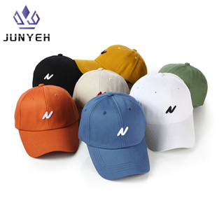 หมวกเบสบอล ผ้าฝ้าย แบบบาง ปักลาย สไตล์เกาหลี คลาสสิก กันแดด เหมาะกับการเดินทาง สําหรับผู้หญิง