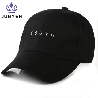 หมวกเบสบอล กันแดด ปักลาย "YOUTH" แฟชั่นฤดูร้อน สําหรับผู้ชาย และผู้หญิง