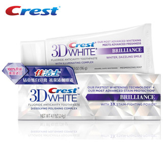 Crest ยาสีฟันโฟม 3D ขจัดคราบฟันขาว 90 กรัม