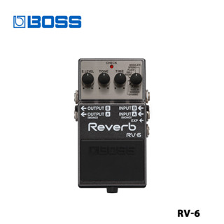 Boss RV-6 แป้นเหยียบเอฟเฟคกีตาร์ไฟฟ้า เบส อุปกรณ์เสริมกีตาร์ไฟฟ้า