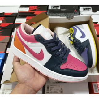 Air Jordan 1 รองเท้าผ้าใบลําลอง น้ําหนักเบา สไตล์เรโทร