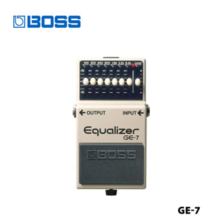 Boss GE-7 Equalizer EQ แป้นเหยียบกีตาร์ไฟฟ้า เบส อุปกรณ์เสริมกีตาร์ไฟฟ้า