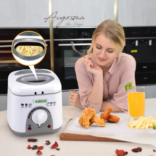 Augosma หม้อทอดไฟฟ้า เตาทอดไฟฟ้า 1 ลิตร เตาทอดเฟรนฟราย เฟรนฟราย Electric Oil Deep Fryer KL-809