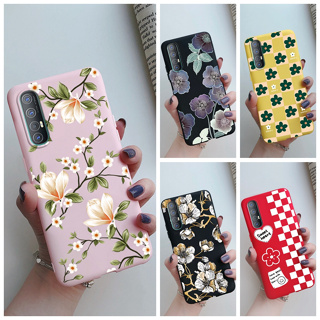 เคสโทรศัพท์มือถือ ซิลิโคนนิ่ม TPU กันกระแทก พิมพ์ลายดอกไม้ สําหรับ OPPO Reno3 Pro 5G Find X2 Neo