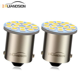 Ruiandsion หลอดไฟเลี้ยว LED 1156 BA15S BAU15S 1157 BAY15D AC 6V 12V 24V สําหรับรถยนต์