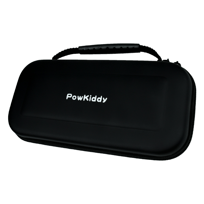 POWKIDDY กระเป๋า Fit สําหรับ X55 X28 คอนโซลพร้อมฟิล์มนิรภัยถุงเก็บเกมเคสป้องกัน