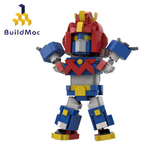 Buildmoc โมเดลหุ่นยนต์ Mecha บล็อกตัวต่อ ของเล่นเสริมการเรียนรู้ สําหรับเด็กผู้ชาย 504 ชิ้น MOC-77354