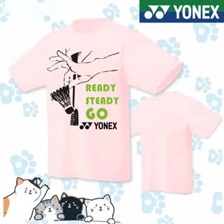 Yonex เสื้อยืดแขนสั้น ระบายอากาศ แห้งเร็ว สไตล์เกาหลี เหมาะกับฤดูใบไม้ผลิ และฤดูร้อน สําหรับผู้ชาย และผู้หญิง 2023