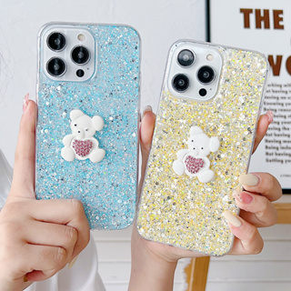 เคสโทรศัพท์มือถือ ลายการ์ตูนหมีน่ารัก สําหรับ OPPO Reno 8T 4G 5G Reno 4 4G Reno 5G Reno 4 F 5F Reno 7 Reno 8 PRO OPPO Reno 7Z 5G 8Z 5G