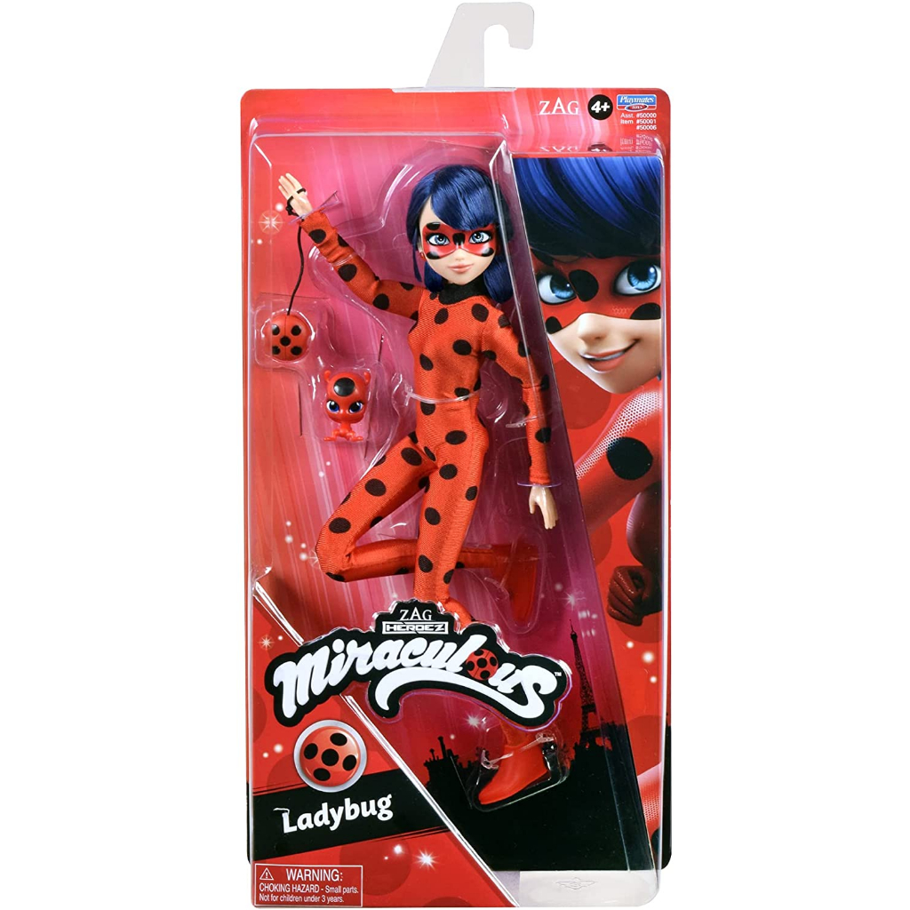 Miraculous Ladybug Doll by Playmates Toys ตุ๊กตาเต่าทองมหัศจรรย์ โดย Playmates ของเล่น