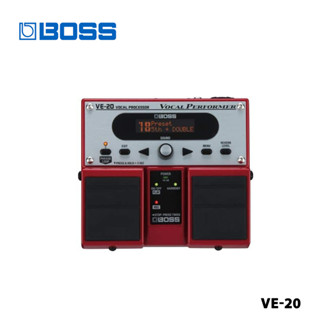 BOSS VE-20 แป้นเหยียบเอฟเฟคกีตาร์ อเนกประสงค์  อุปกรณ์เสริม สําหรับกีตาร์ไฟฟ้า