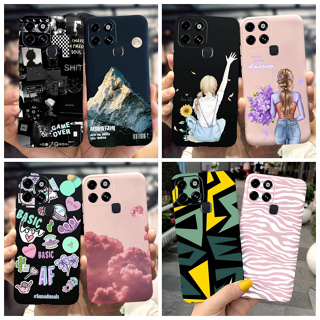 เคสโทรศัพท์มือถือ ซิลิโคนนิ่ม TPU ลายแฟชั่น สําหรับ Infinix Smart 6 X6511B X6511 X6511E Smart6 2021