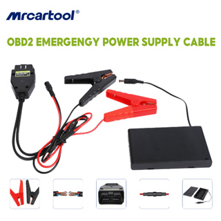 MRCARTOOL E60 OBD2 สายไฟฉุกเฉินสําหรับยานพาหนะเพื่อประหยัดวันที่ ECU OBDII ความเข้ากันได้ดี