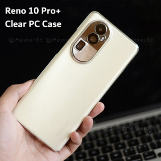 สําหรับ OPPO Reno 10 Pro Plus Pro + เคสโทรศัพท์ PC แข็ง บางเฉียบ ไม่มีสีเหลืองใส