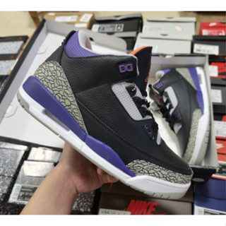 รองเท้าบาสเก็ตบอล Jordan Air Jordan 3 ทนทาน สไตล์เรโทร