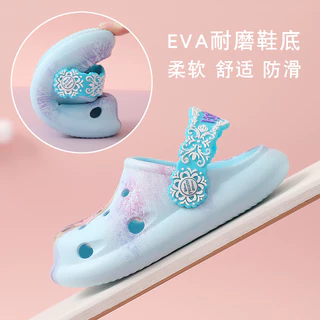 พร้อมส่ง รองเท้าแตะ Frozen แฟชั่นฤดูร้อน สําหรับเด็ก