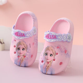 พร้อมส่ง รองเท้าแตะ Frozen แฟชั่นฤดูร้อน สําหรับเด็ก