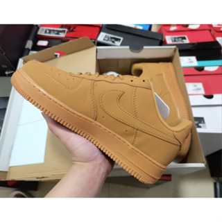 Nike Air Force 1 low Flax รองเท้าลําลอง กันลื่น