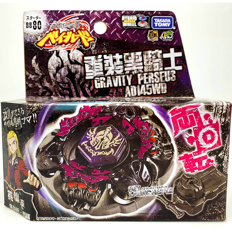 Takara Gravity Perseus Destroyer AD145WD โลหะ Beyblade BB80 Tomy ใหม่ในสต็อก