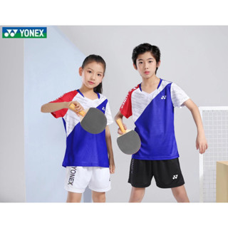 Yonex ชุดเสื้อกีฬาเทนนิส แขนสั้น ดูดซับเหงื่อ แห้งเร็ว สําหรับผู้ชาย และผู้หญิง เหมาะกับการวิ่ง ฝึกซ้อม เล่นเทนนิส