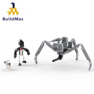 Buildmoc Skibidi บล็อกตัวต่อ รูปกล้องถ่ายรูป 3in1 ของเล่นเสริมการเรียนรู้ สําหรับเด็กผู้ชาย 220 ชิ้น