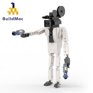 Buildmoc Skibidi บล็อคตัวต่อ รูปนักวิทยาศาสตร์ เกมชักโครก ของเล่นเสริมการเรียนรู้ สําหรับเด็กผู้ชาย 140 ชิ้น