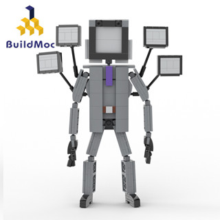 Buildmoc Skibidi บล็อคตัวต่อ รูปรถชักโครก TV Man Camerman ขนาดใหญ่ ของเล่นเสริมการเรียนรู้ สําหรับเด็กผู้ชาย 333 ชิ้น