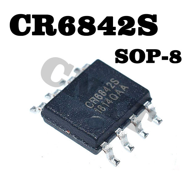 5 ชิ้น CR6842S CR6842T PWM CR6842 ชิปไดรเวอร์ควบคุมพลังงาน