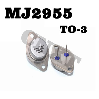 1~5 ชิ้น 2N3055 MJ2955 15A 100V 115W NPN PNP ไตรโอดซีลทอง พลังงานสูง