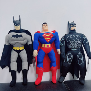 ตุ๊กตานุ่ม รูปการ์ตูน Justice League Super Hero The Dark Knight Batman Bruce Wayne Superman ขนาด 40 ซม. ของเล่นสําหรับเด็ก