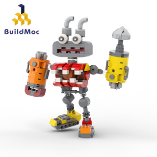 Buildmocmy บล็อคตัวต่อ รูปมอนสเตอร์ร้องเพลง ของเล่นเสริมการเรียนรู้ สําหรับเด็กผู้ชาย 333 ชิ้น