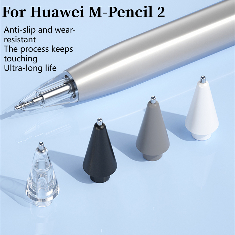 หัวปากกาสํารองสําหรับ Huawei M-Pencil 2 Generation M-pencil 1 generation หัวปากกาสํารอง ปากกาสไตลัสหน้าจอ ปลายโลหะผสมชุบนิกเกิล M-Pencil2 หัวปากกาแบบถอดเปลี่ยนได้
