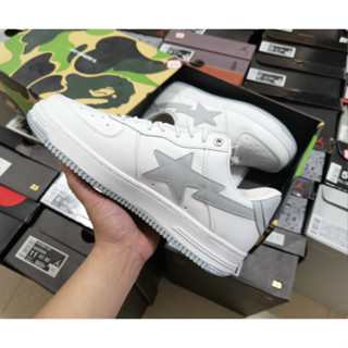 Jjjjound x A BATHING APE STA รองเท้าลําลอง ข้อสั้น ทนทาน สไตล์ย้อนยุค