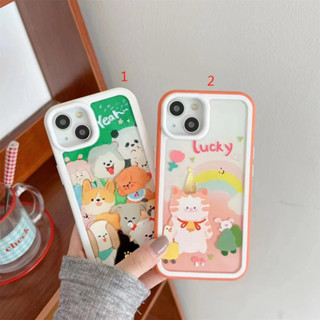 เคสโทรศัพท์มือถือ กันกระแทก ลายสัตว์ สําหรับ iPhone14 11 12 13 13Pro 13ProMAX