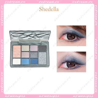 Shedella Shedella Water Ripple พาเลตต์อายแชโดว์ สีเอิร์ธโทน 2023