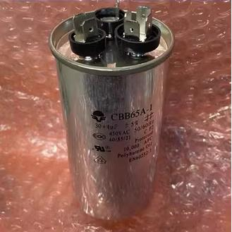2 450VAC Cbb65a-1 30+4uf in 1 Capacitor 50100mm pxa6 30+4uf