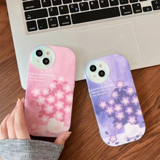 เคสโทรศัพท์มือถือ กันกระแทก ลายดอกไม้ สําหรับ iPhone 11 12 12pro 12promax 13 13pro 13promax 14 14pro 14promax