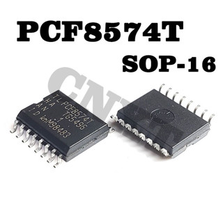 ตัวขยายสัญญาณอินพุต PCF8574T PCF8574AT PCF8574 SOP16 8bit I2C 5 ชิ้นต่อล็อต