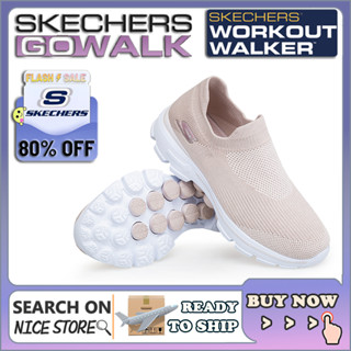 [penghantaran Ekspres] Skechers_Go-walk รองเท้าผ้าใบลําลอง ผ้าตาข่าย ระบายอากาศ เบาพิเศษ ใส่สบาย สําหรับสตรี