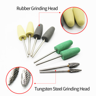 ชุดหัวสว่านขัดฟัน 2 . 35 มม . 8 ชิ้น / ชุด Rubber Grinding Head