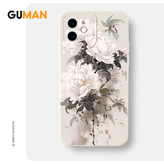 Guman เคสไอโฟน เคสซิลิโคนนุ่มกันกระแทกน่ารักตลก เคสโทรศัพท์ Compatible for iPhone 14 13 12 11 Pro Max SE 2020 X XR XS 8 7 6 6S Plus พลัส XYB1991