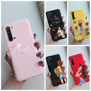 ใหม่ เคสโทรศัพท์มือถือ ซิลิโคนนิ่ม กันกระแทก ลายเด็กผู้หญิง แฟชั่น สําหรับ OPPO Reno3 5G K7 5G Find X2 Lite