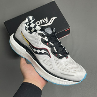 Saucony Endorphin Pro Triumph Victory 19 รองเท้าวิ่ง ดูดซับแรงกระแทก สําหรับผู้ชาย และผู้หญิง