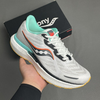 Saucony Endorphin Pro Triumph Victory 19 รองเท้าวิ่ง ดูดซับแรงกระแทก สําหรับผู้ชาย และผู้หญิง