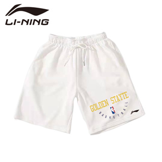 Li Ning กางเกงขาสั้นลําลอง ทรงหลวม น้ําหนักเบา ซับเหงื่อ เหมาะกับการวิ่ง เล่นกีฬาบาสเก็ตบอล แฟชั่นฤดูร้อน สําหรับผู้ชาย และผู้หญิง 2023