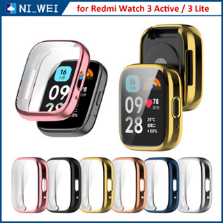 สําหรับ Redmi Watch 3 Active เคสนิ่ม แบบเต็ม กรณีนาฬิกา สําหรับ Redmi Watch 3 Lite