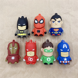 แฟลชไดรฟ์ USB 2.0 ลายการ์ตูน Marvel Avengers Alliance ความเร็วสูง 1GB 2GB 4GB 8GB 16GB 32GB 64GB 128GB 2TB