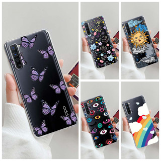 เคสโทรศัพท์มือถือ TPU นิ่ม แบบใส พิมพ์ลาย สีสันสดใส สําหรับ OPPO Reno3 5G K7 5G Find X2 Lite